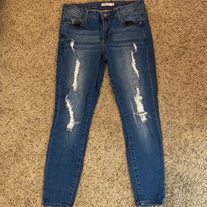 Distressed Skinny Jeans